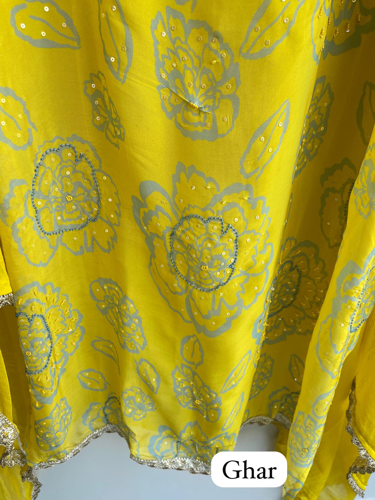 Organza printed unstitched ladies suit Rc18378