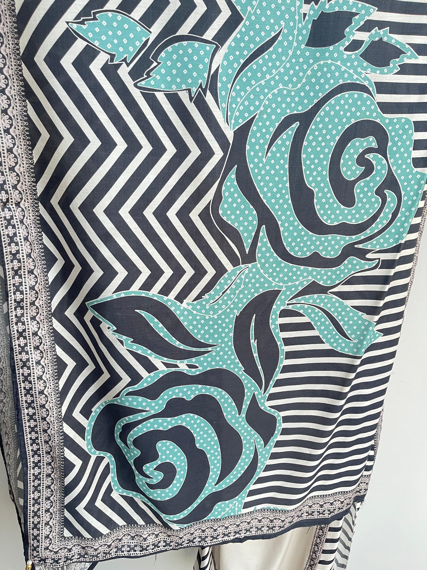 Muslin printed unstitched ladies suit Rc18374 (b)