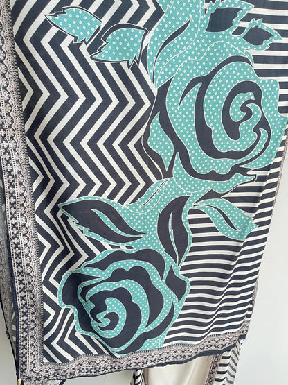 Muslin printed unstitched ladies suit Rc18374 (b)