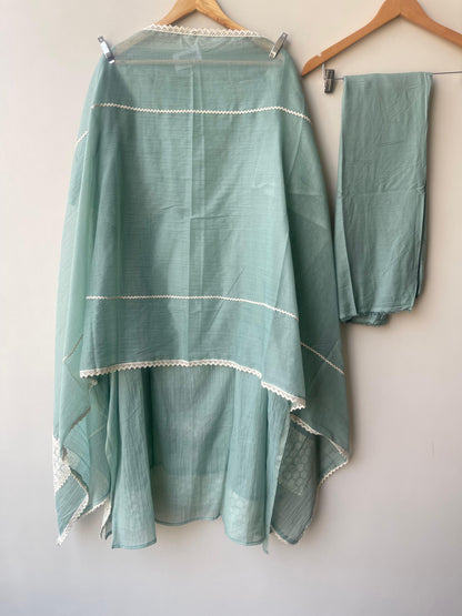 Mul chanderi unstitched ladies suit Rc18948