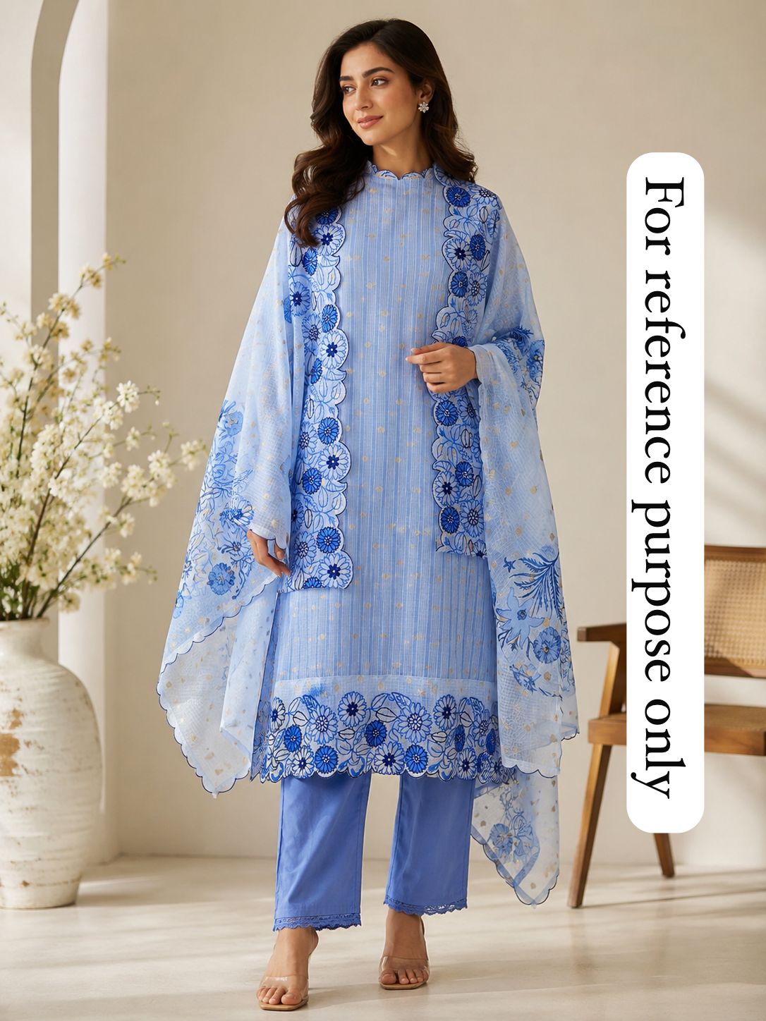 Banarasi Kota Doriya Ladies Unstitched Suit RC-18882 – view 3
