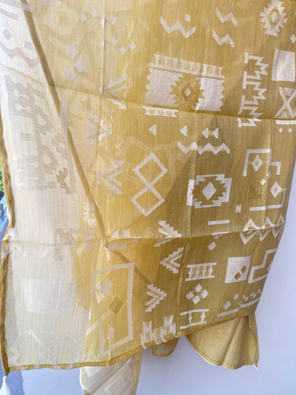 Pure mul chanderi unstitched ladies suit Rc19003 (b)