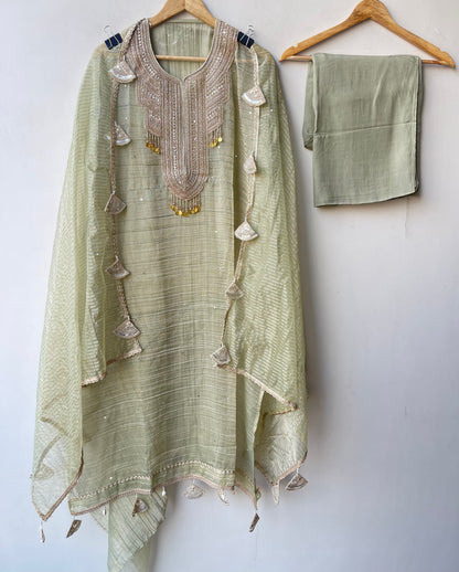 Crushed shimmer tissue ladies unstitched suit Rc19280 (a)