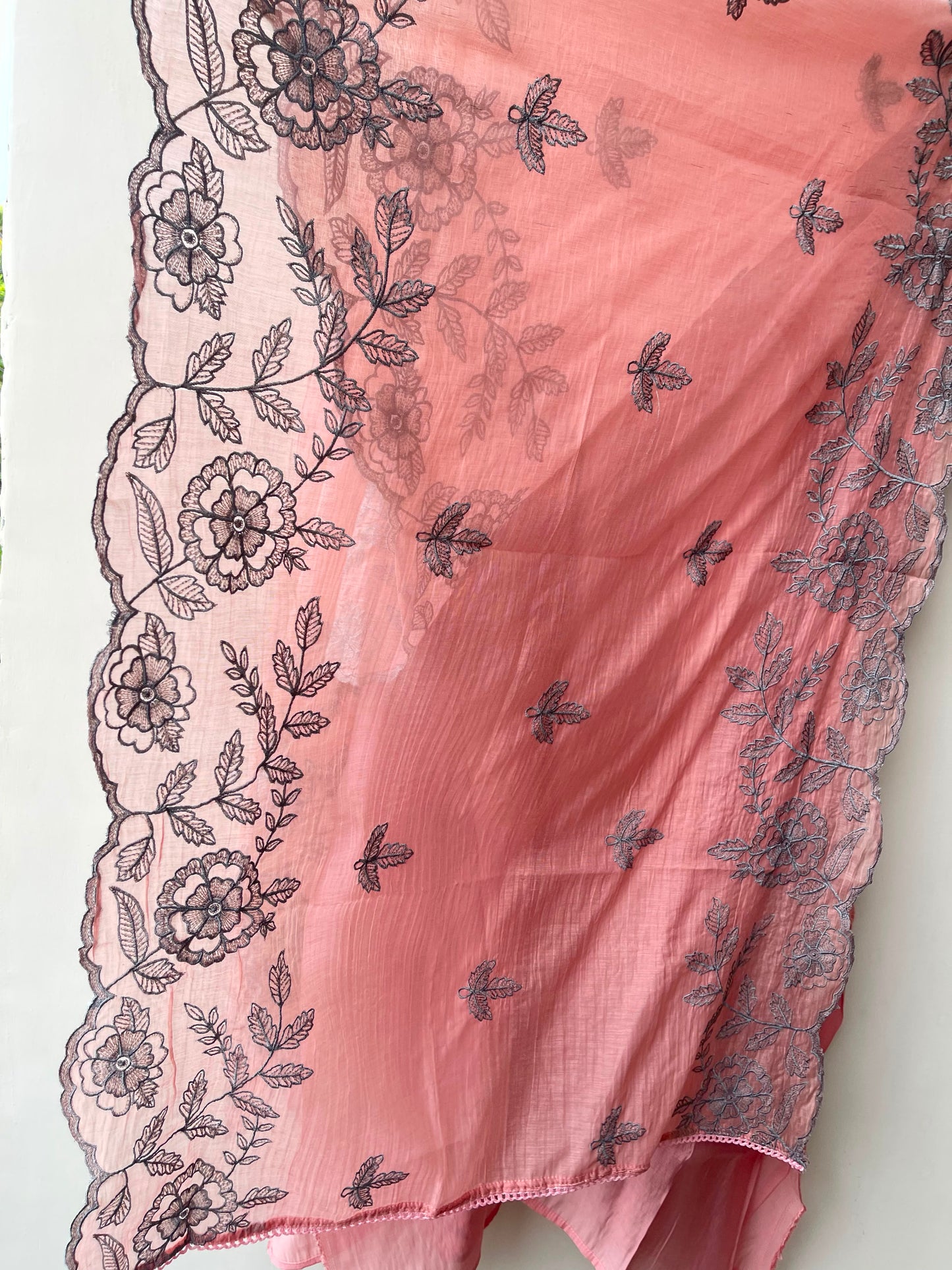 Mul chanderi unstitched ladies suit Rc19056