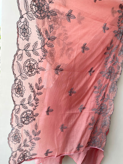 Mul chanderi unstitched ladies suit Rc19056