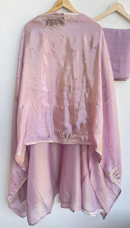 Shimmer silk unstitched ladies suit Rc17882 (b)