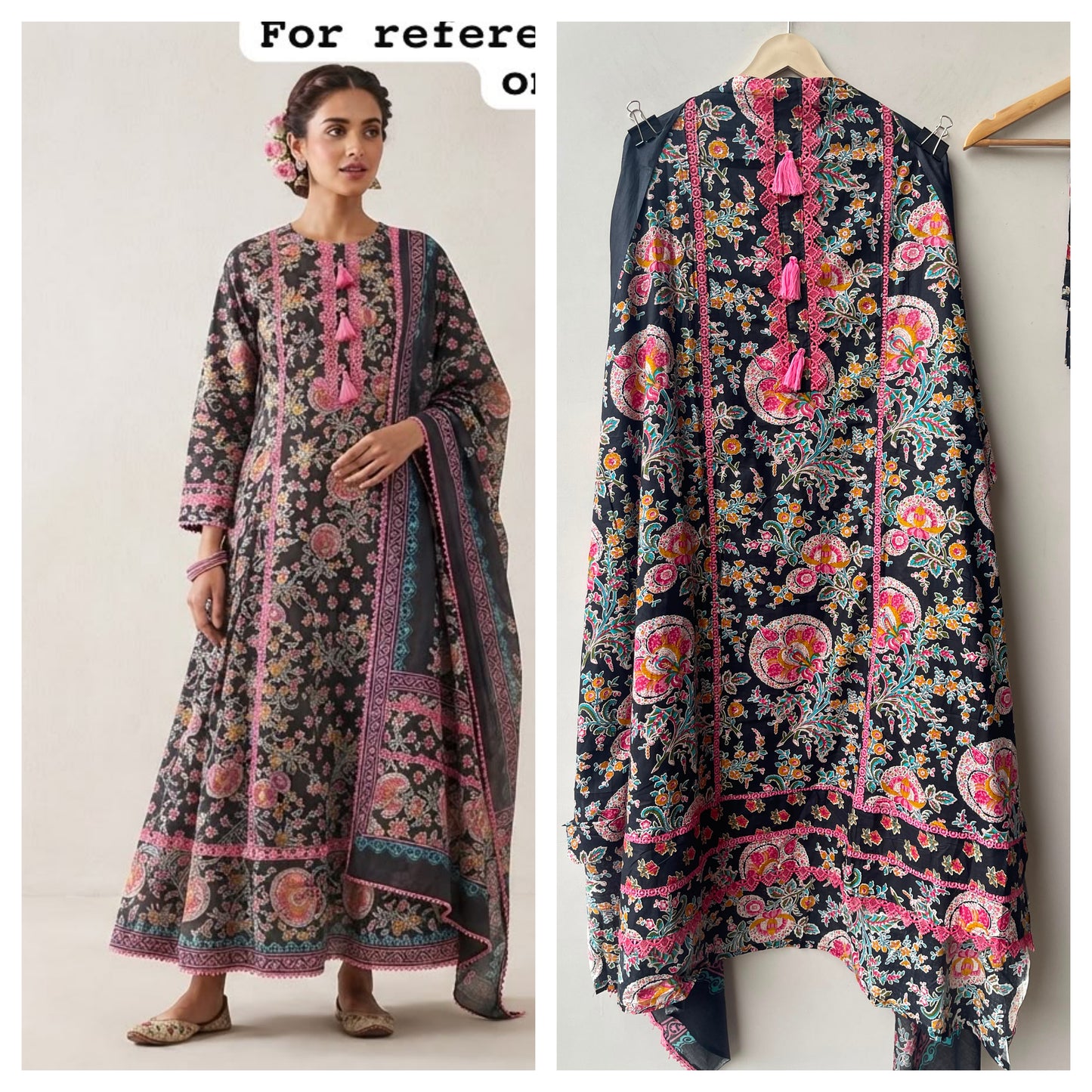 Cotton printed unstitched ladies suit Rc19129 (b)