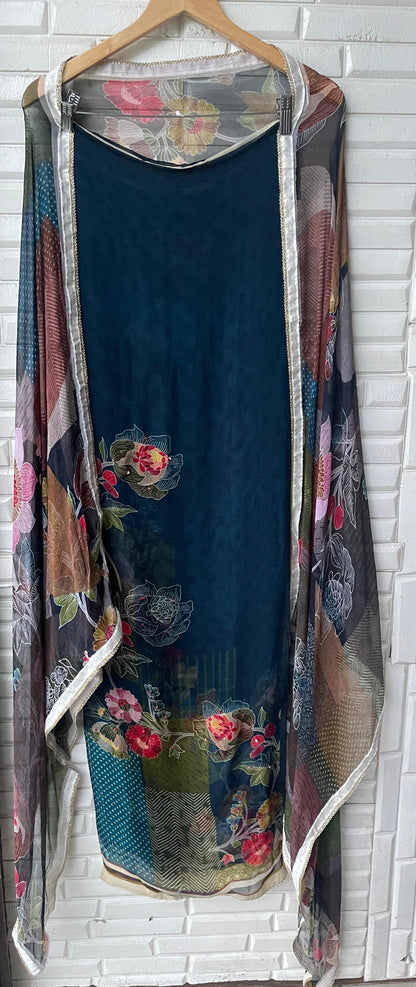 Burberry unstitched ladies suit Rc17619 (a)