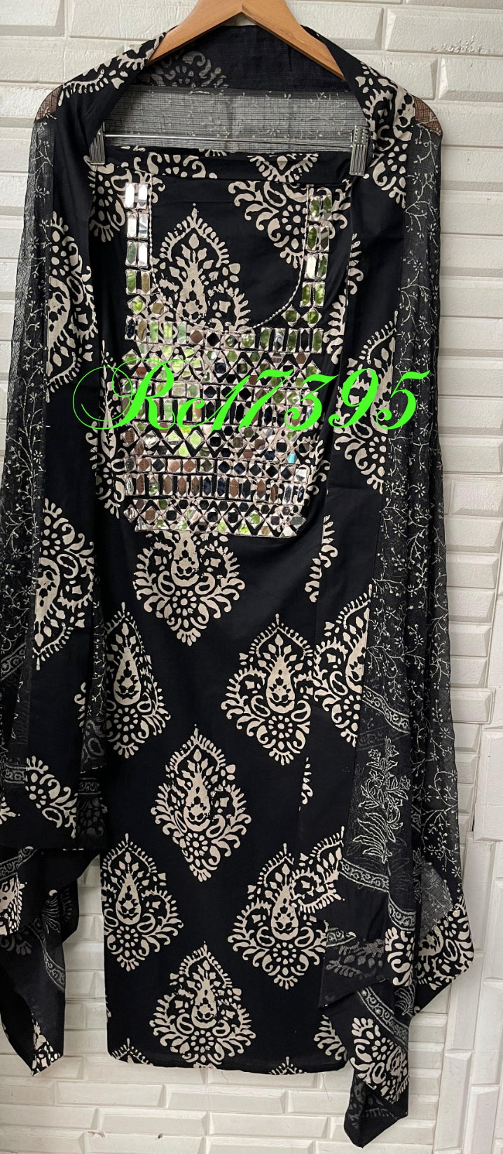 cotton unstitched ladies suit Rc17395