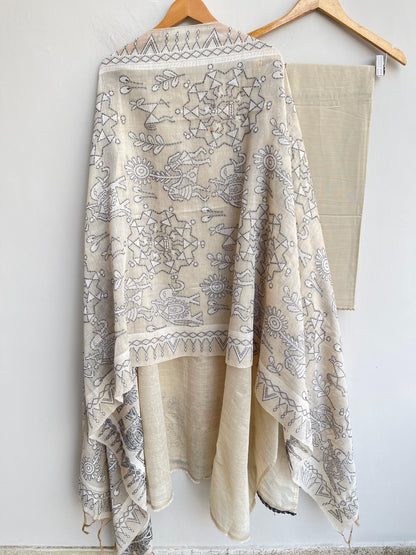 Khaadi Silk Worli Art Ladies Unstitched Suit RC-18558 – view 5