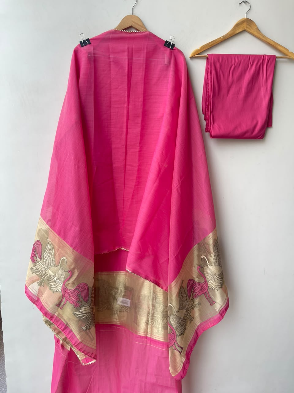 Banarasi mul chanderi ladies unstitched suit Rc19158 (a)