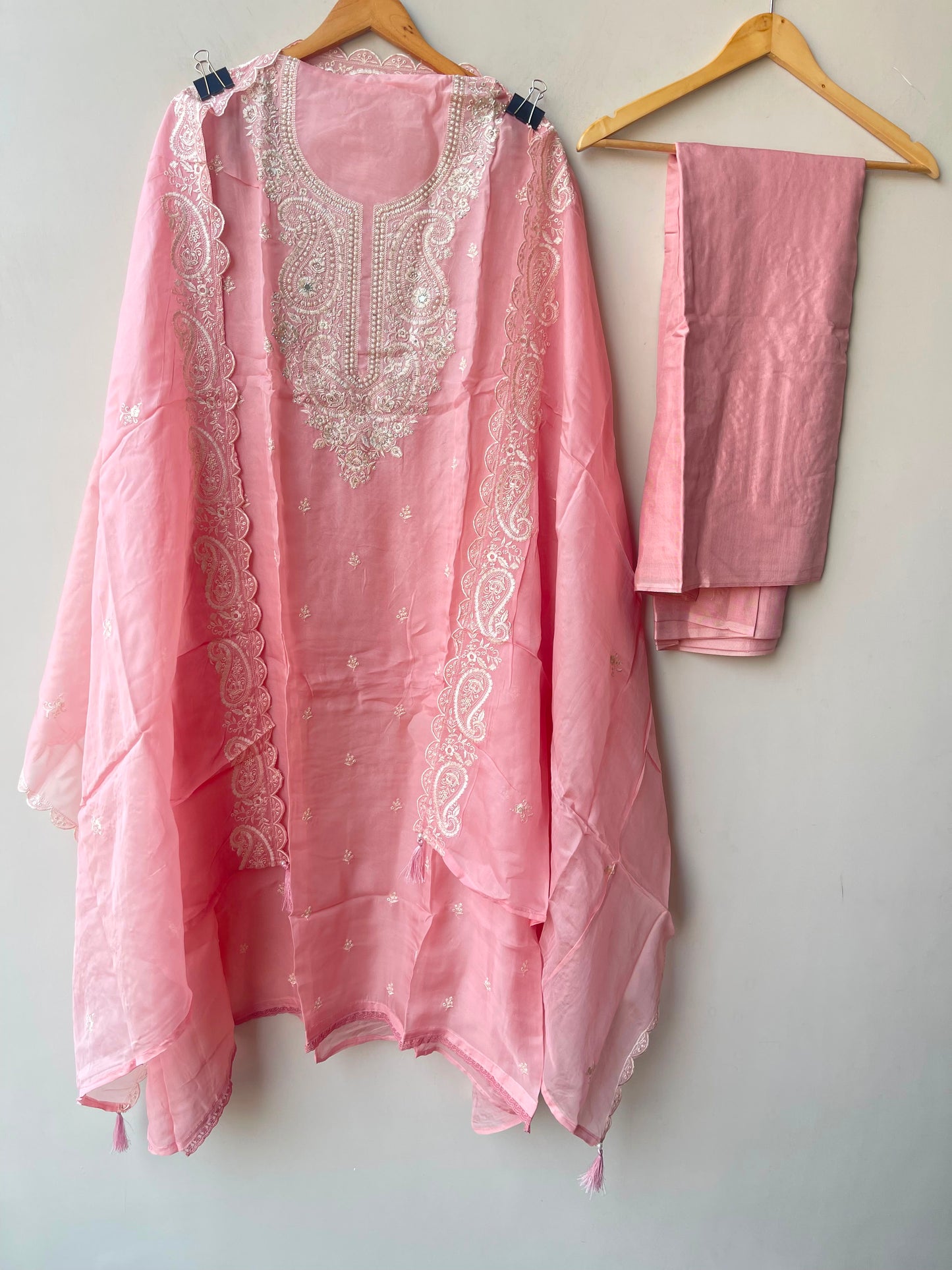 Organza unstitched ladies suit Rc19310 (b)