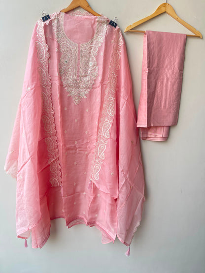 Organza unstitched ladies suit Rc19310 (b)
