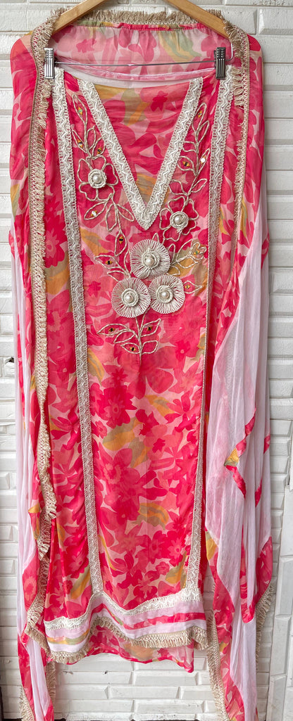 Burberry printed unstitched ladies suit Rc17603 (a)