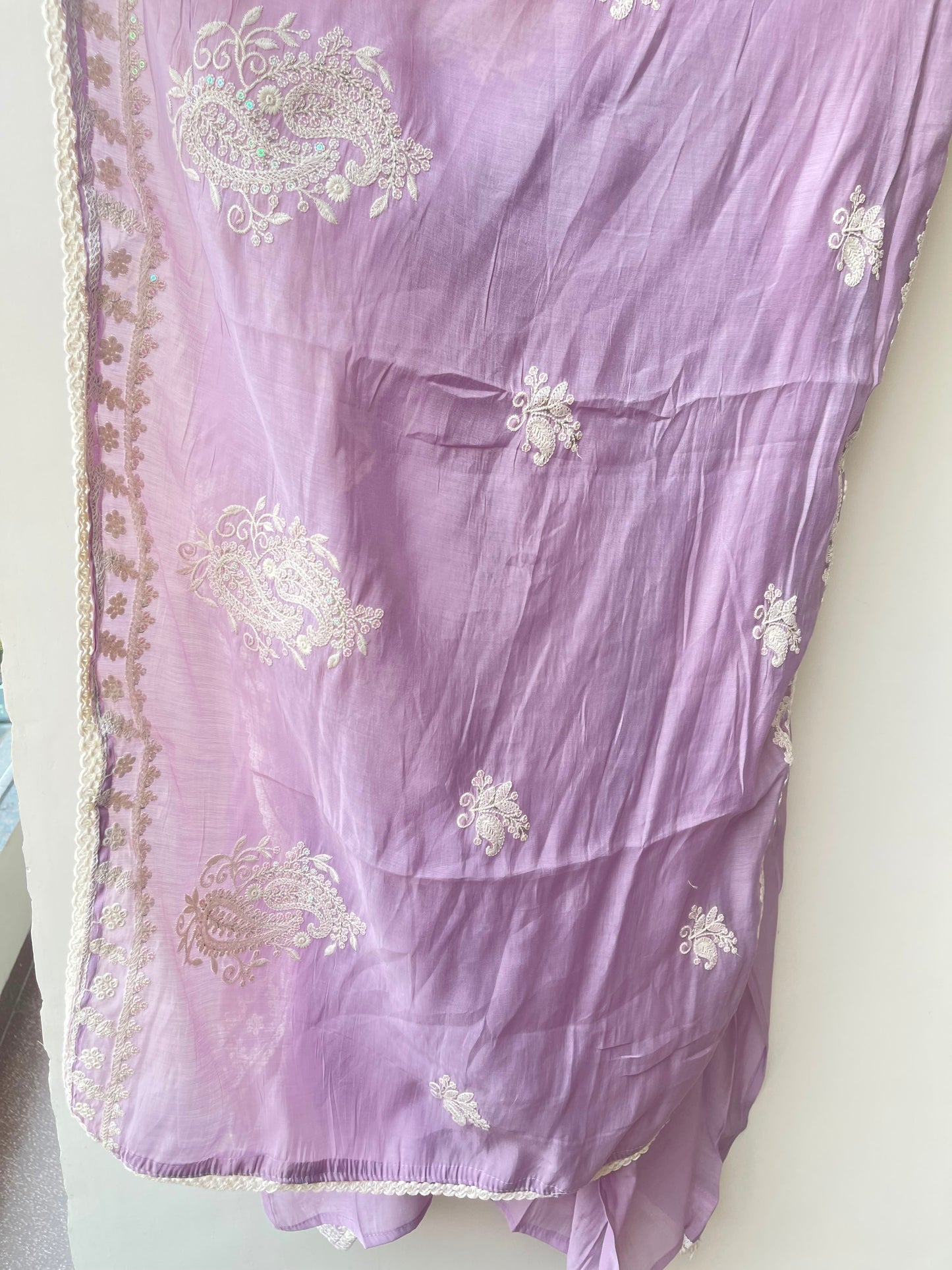 Mul chanderi unstitched ladies suit Rc18975 (a)