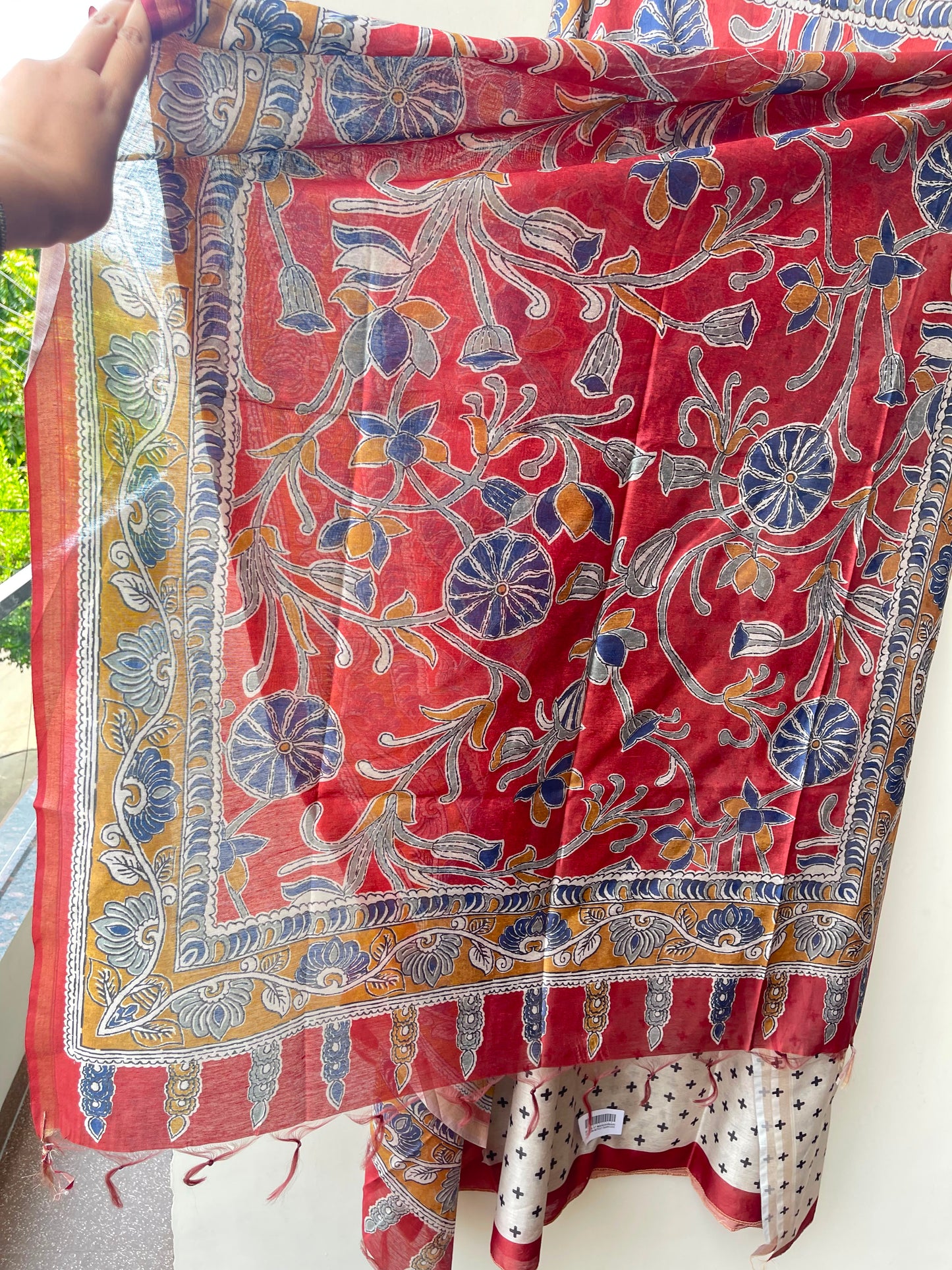 Mul chanderi maheshwari ladies unstitched suit Rc19070 (a)