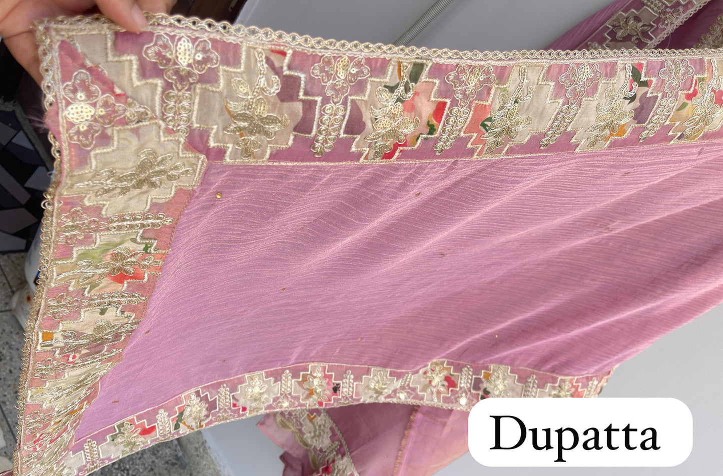 Shimmer silk unstitched ladies suit Rc17908 (b)