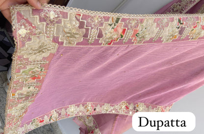 Shimmer silk unstitched ladies suit Rc17908 (b)