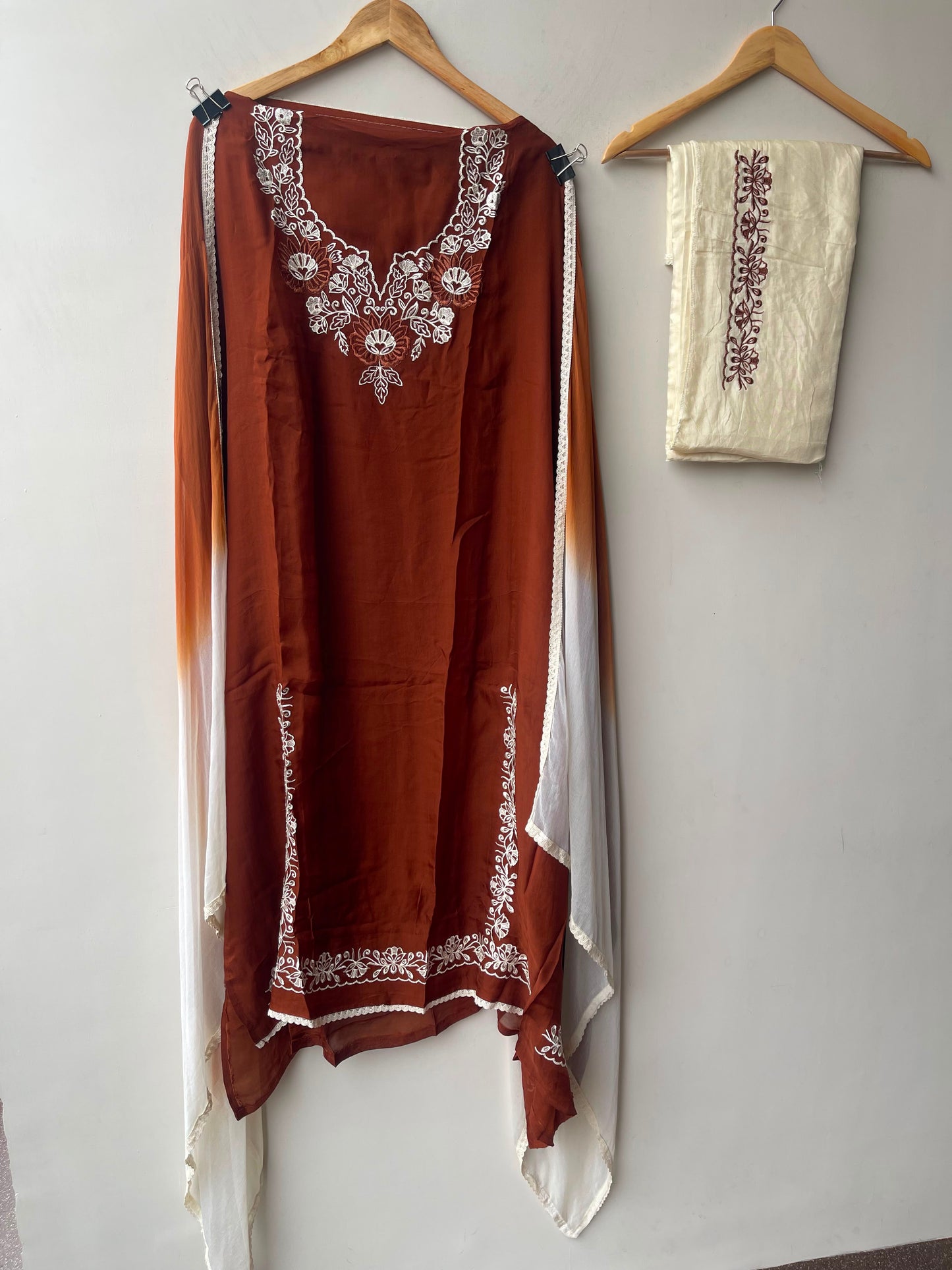 Organza Tuile unstitched ladies suit Rc19149