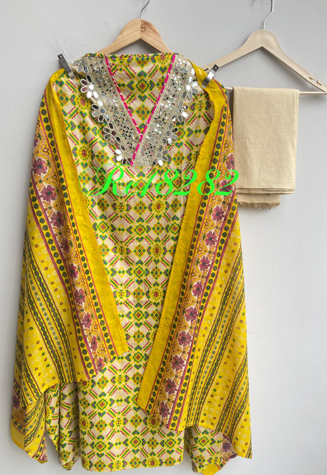 Cotton Printed Unstitched Ladies Suit RC-18282 – view 8
