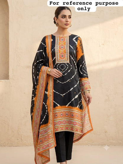 Gajji silk printed unstitched ladies suit Rc19226 (a)