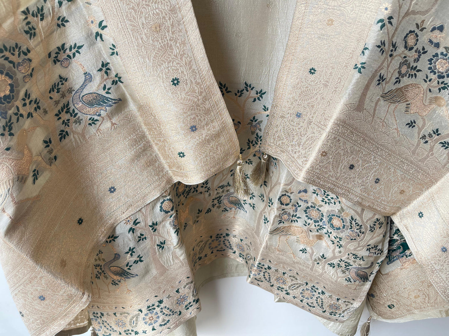Pure Banarasi Silk Ladies Unstitched Suit RC-18818 – view 4