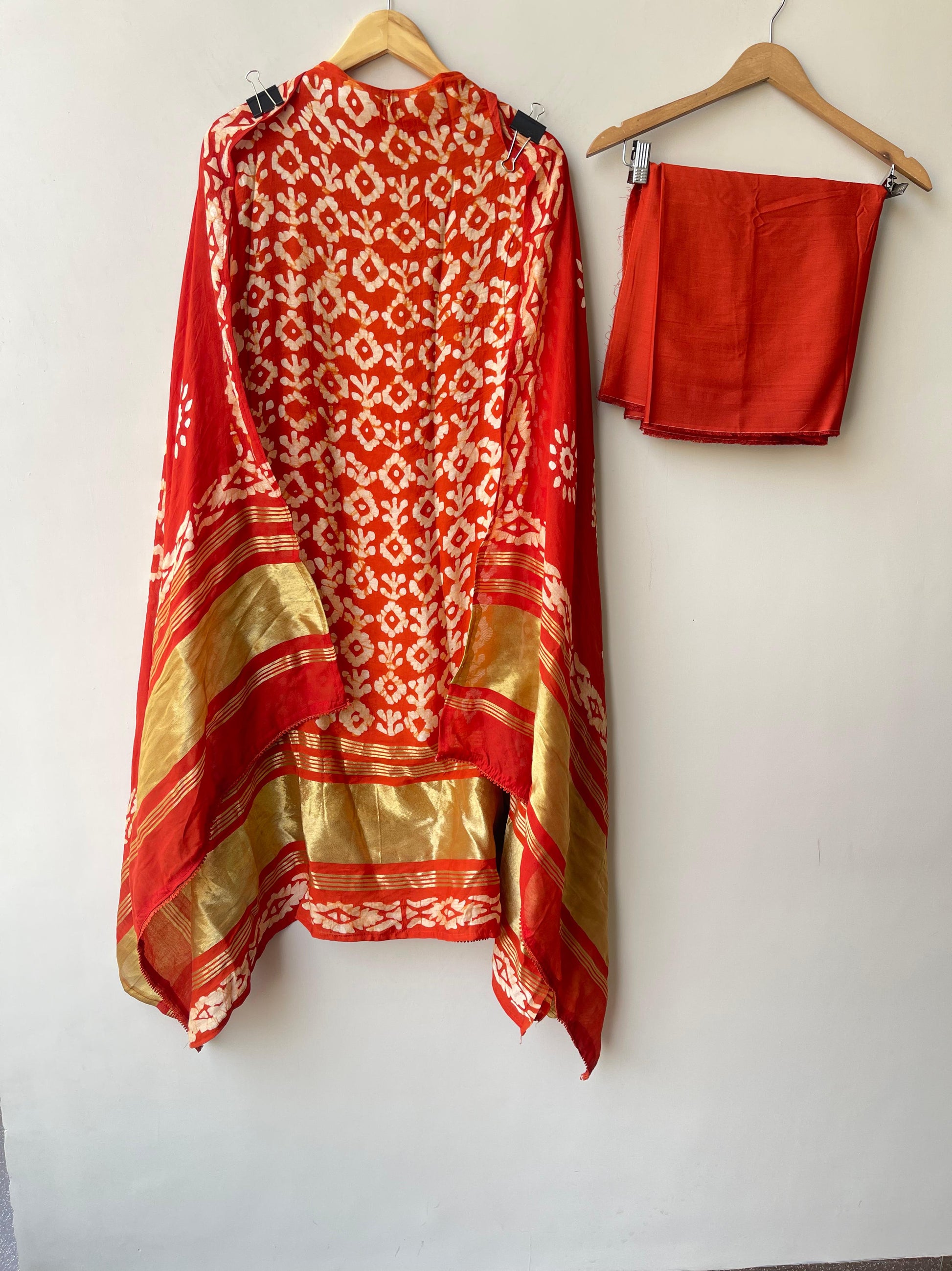 Banarasi Chanderi Cotton Unstitched Ladies Suit RC-18878 – view 8