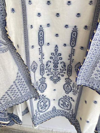 Cotton printed unstitched ladies suit Rc18370