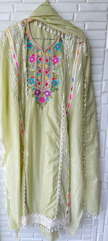 Mul chanderi unstitched ladies suit Rc17348 (b)