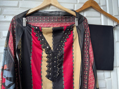 Cotton unstitched ladies suit Rc17376 (b)