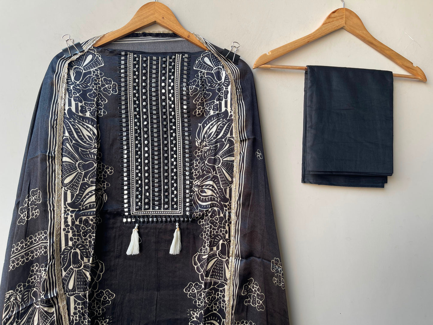 Gajji silk printed unstitched ladies suit Rc19311 (c)