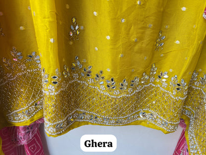 Exquisite Banarasi Organza Unstitched Salwar Suit Designer 3 Pcs Set