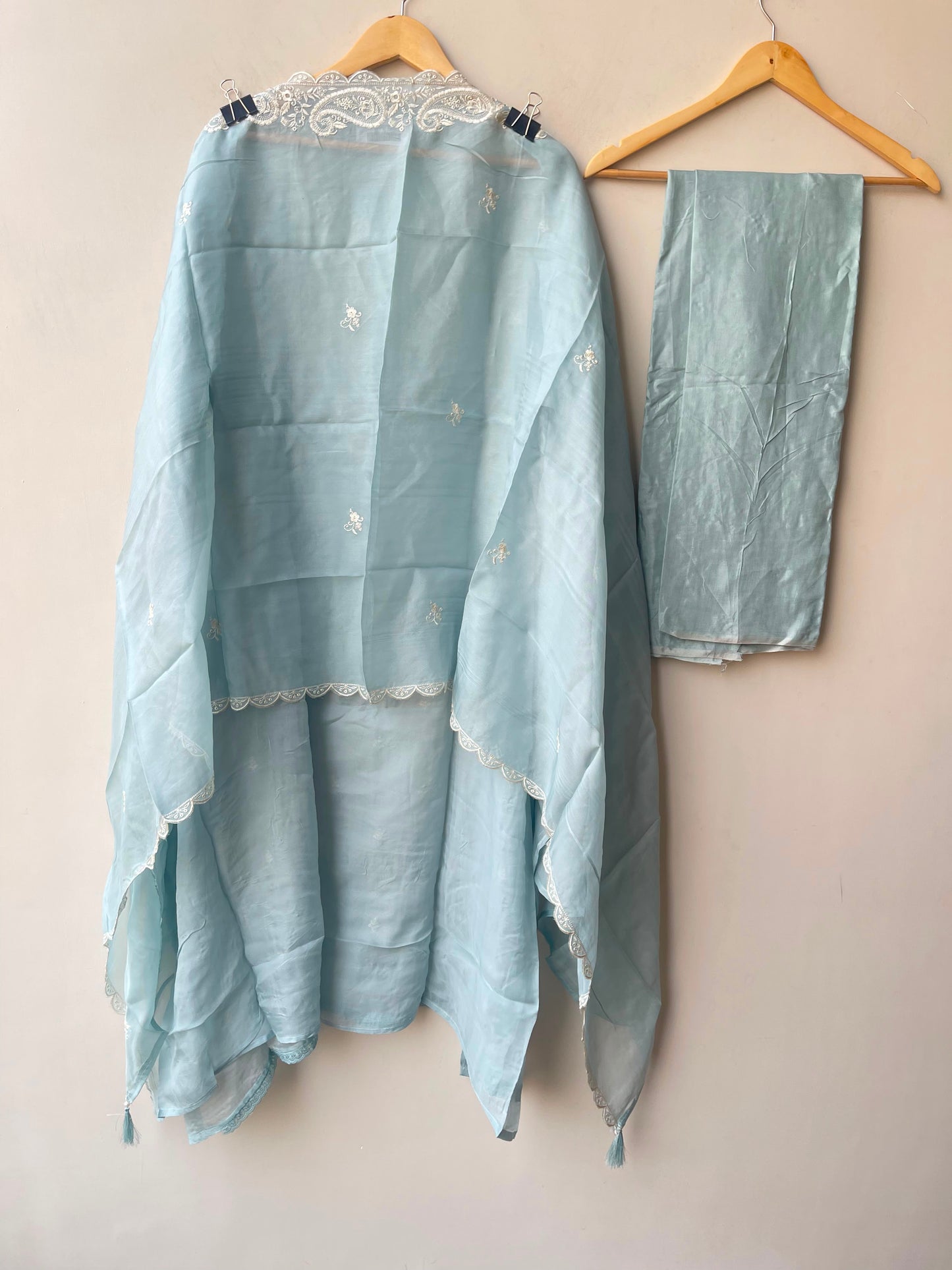Organza unstitched ladies suit Rc19310 (c)