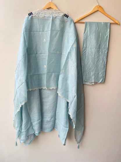 Organza unstitched ladies suit Rc19310 (c)