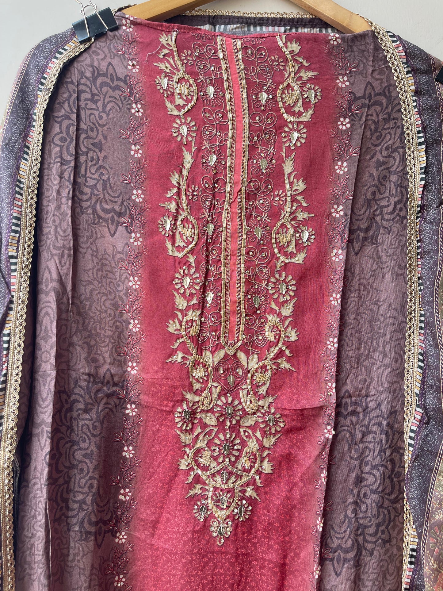 Muslin Printed Unstitched Ladies Suit RC18819 – view 7