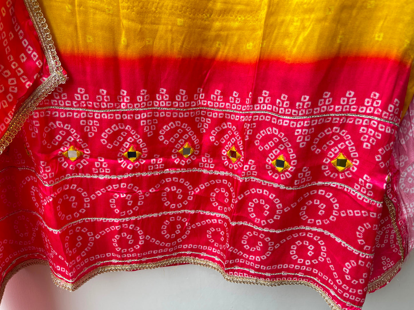 Gajji silk printed unstitched ladies suit Rc19236 (a)