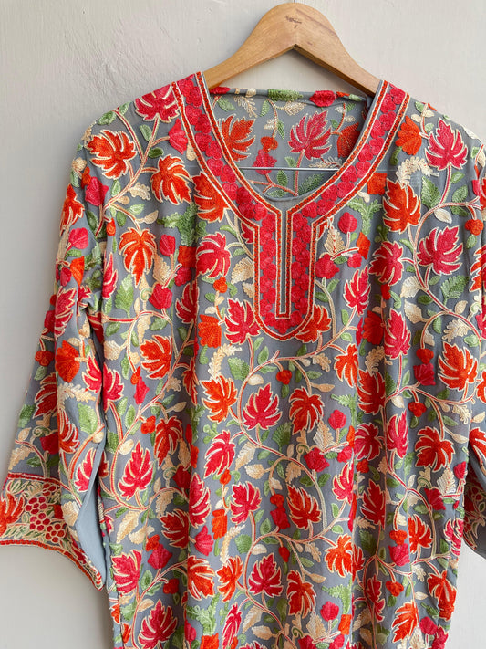 Resham embroidered ladies ready kurta Rc18427 (c)