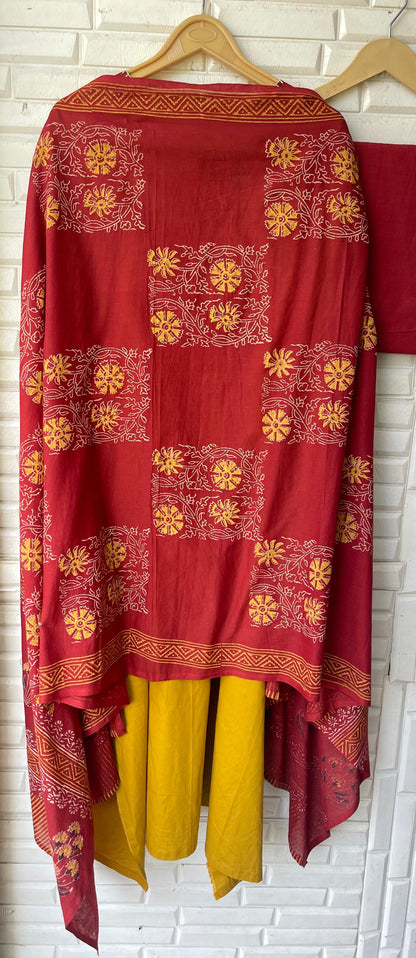 Pure cotton unstitched ladies suit Rc17745 (a)