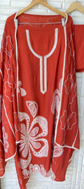 Mul Chanderi Unstitched Ladies Suit RC-17814