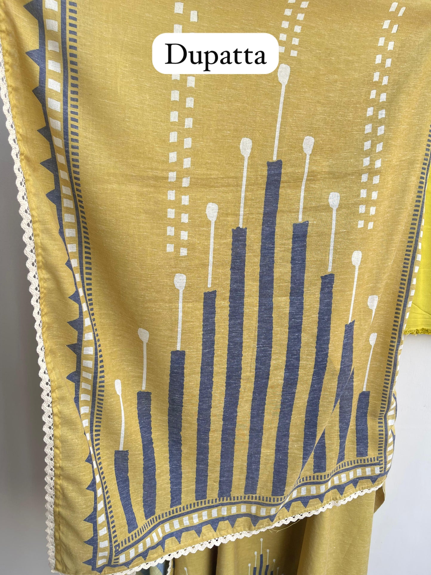 Linen cotton unstitched ladies suit Rc18457