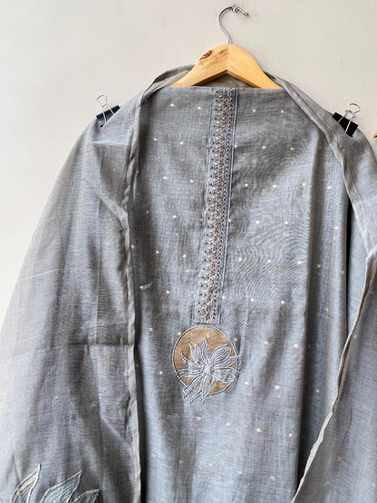 Banarasi mul chanderi ladies unstitched suit Rc19046 (a)