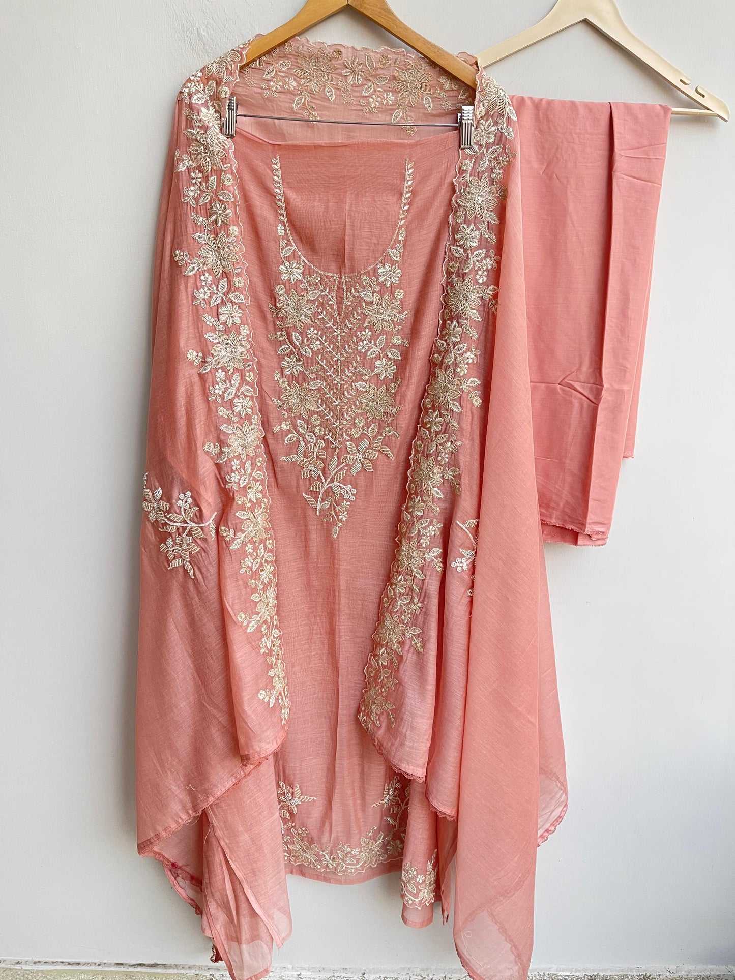 Pure mul chanderi unstitched ladies suit Rc18503 (a)