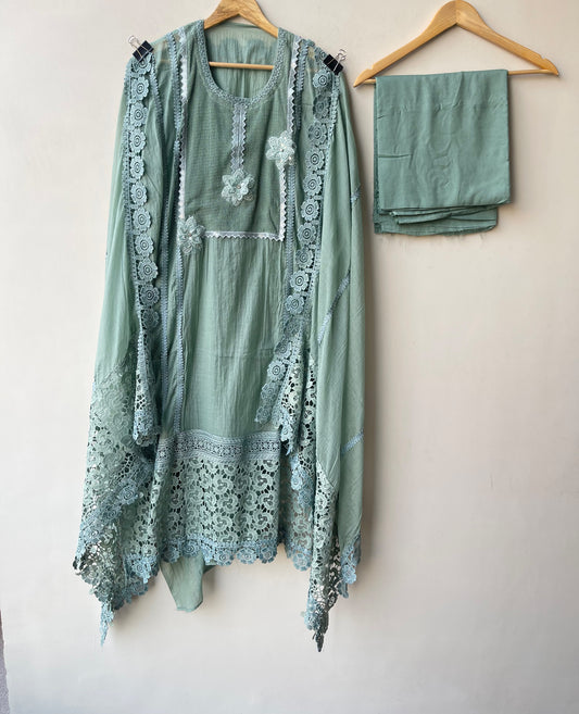 Mul cotton unstitched ladies suit Rc19100
