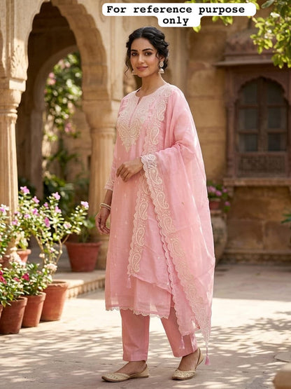 Organza unstitched ladies suit Rc19310 (b)