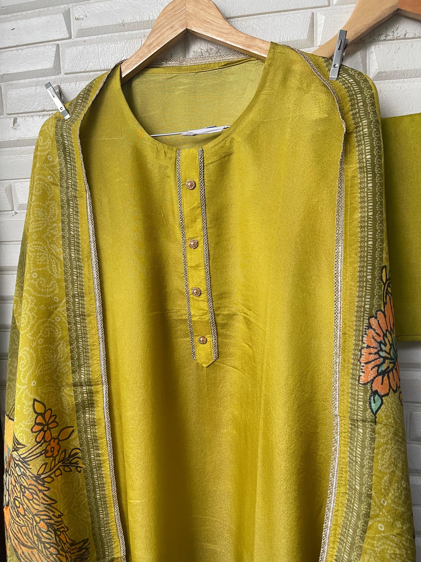 Shimmer silk unstitched ladies suit Rc17775 (b)