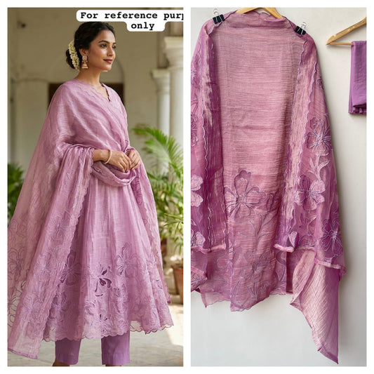 Crushed shimmer tissue ladies unstitched suit Rc19305 (b)