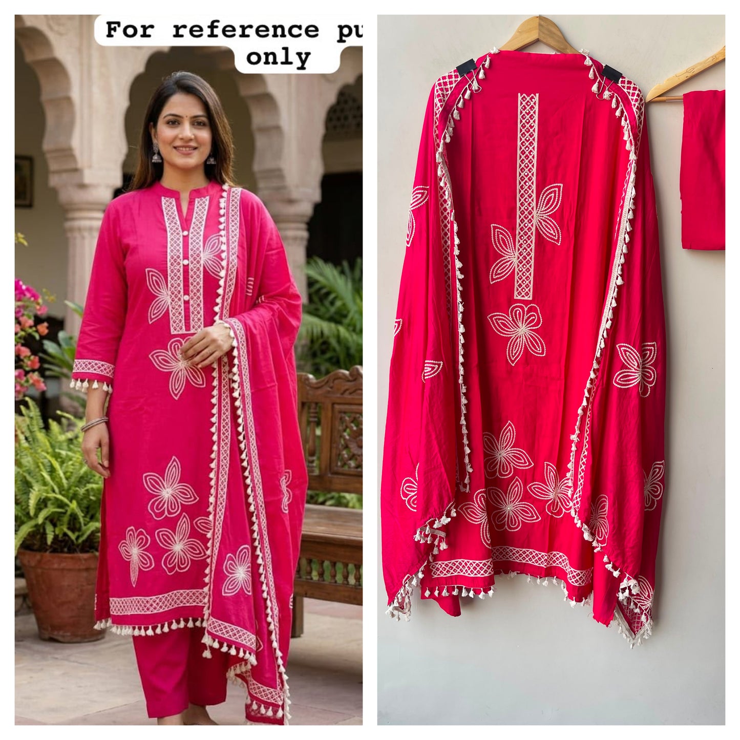 Mul chanderi unstitched ladies suit Rc19300 (a)