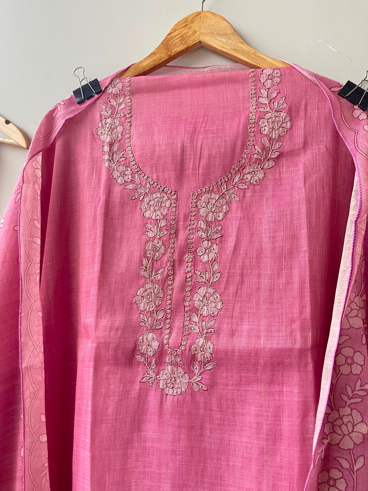 Shimmer self linen printed unstitched ladies suit Rc19221