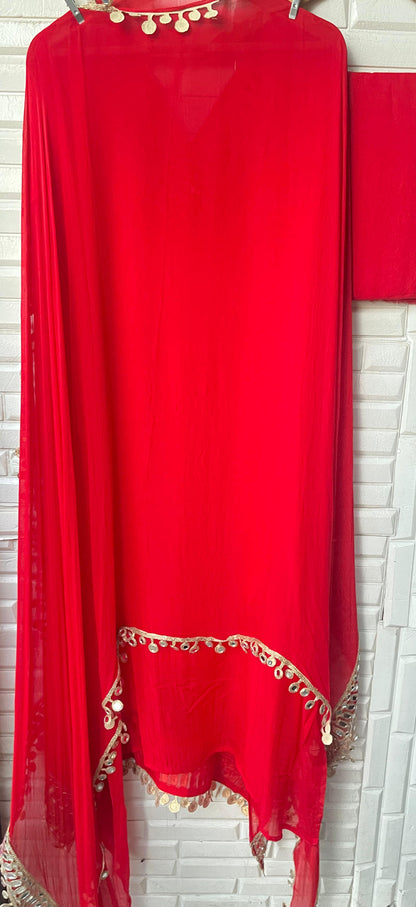 Organza unstitched ladies suit Rc17758 (a)