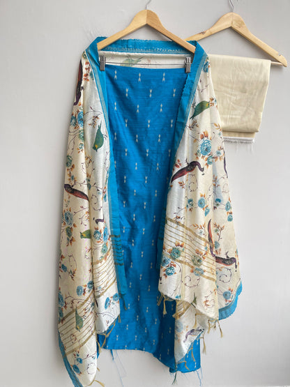 Khadi Silk Unstitched Ladies Suit RC-18259 (c) – view 4